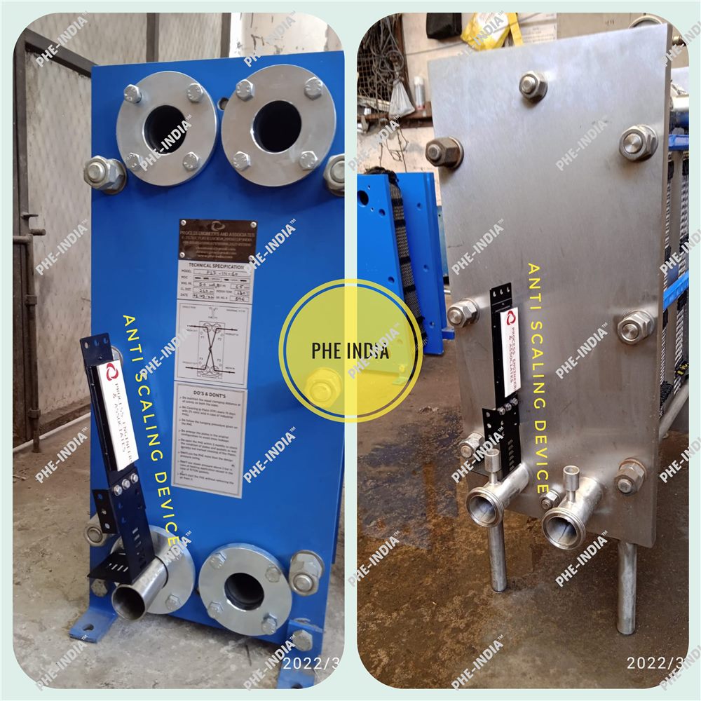 Industrial plate heat exchanger units manufactured by PHE-INDIA