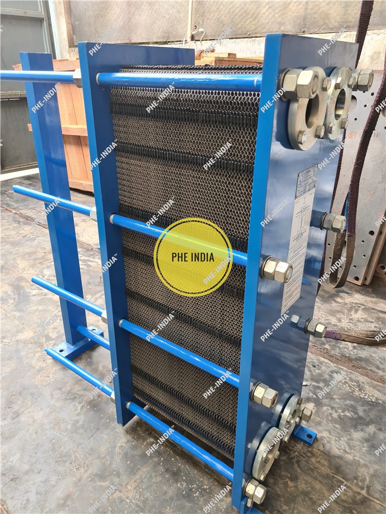 Hydraulic cooling plate heat exchanger